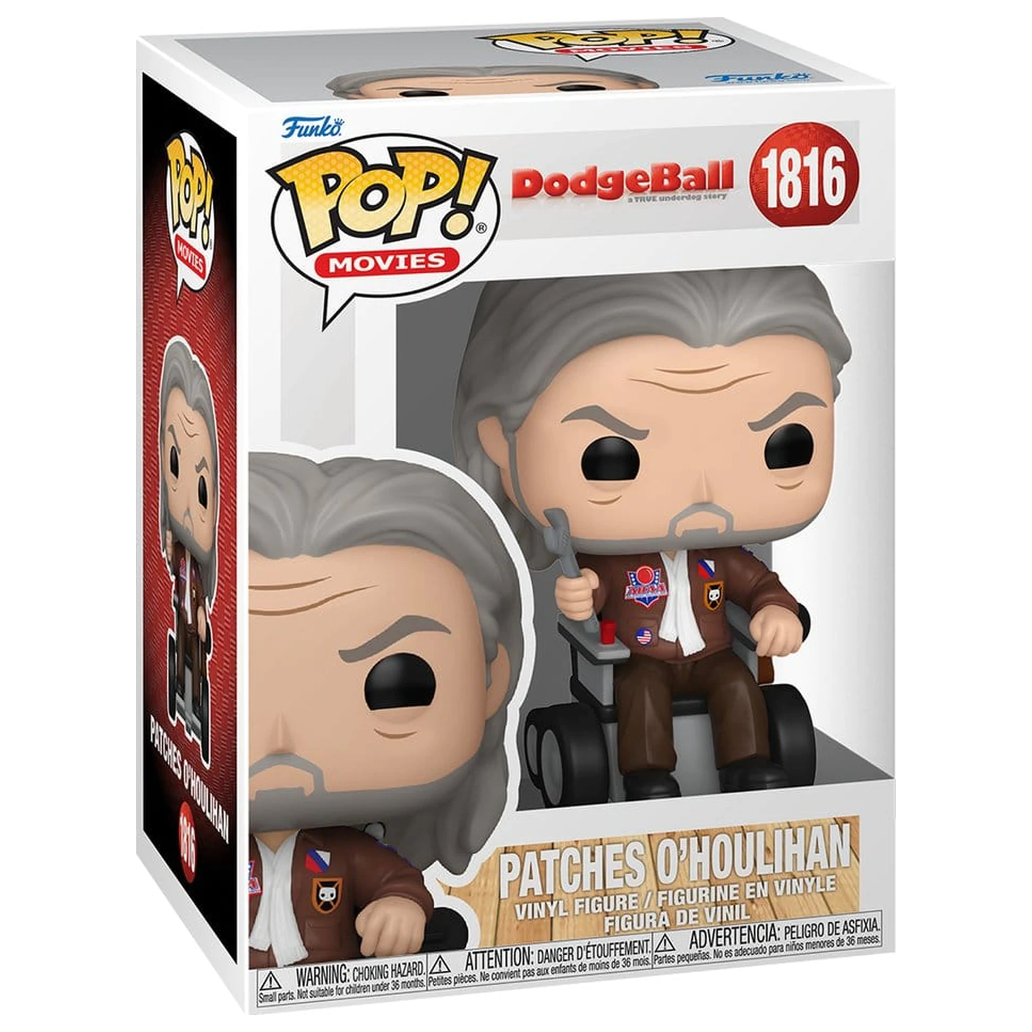 Dodgeball Funko POP! Disney Vinyl figura Patches 9 cm termékfotó