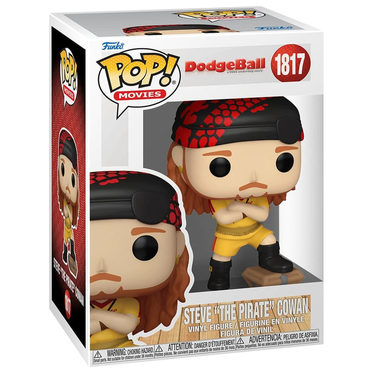 Dodgeball Funko POP! Disney Vinyl figura Steve 9 cm termékfotó
