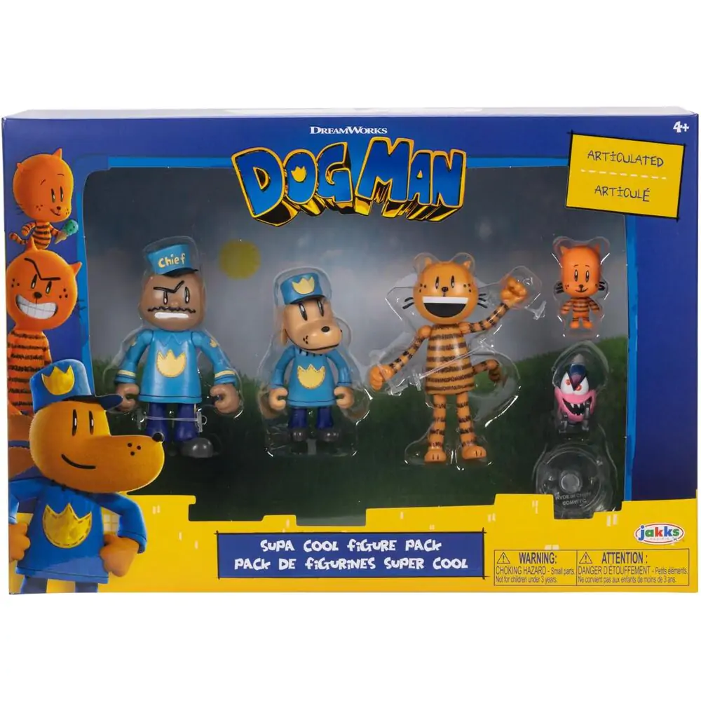 Dogman 5db-os figura csomag 6cm termékfotó