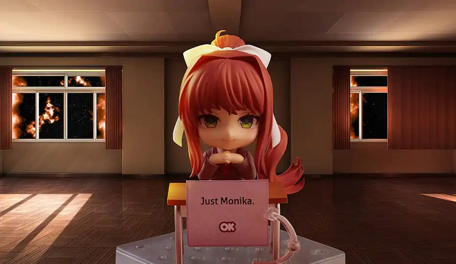 Doki Doki Literature Club! Nendoroid akciófigura Monika (Rerelease) 10 cm  termékfotó