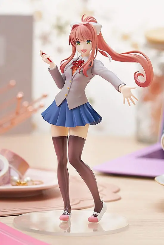 Doki Doki Literature Club! Pop Up Parade Monika PVC szobor figura 18 cm termékfotó