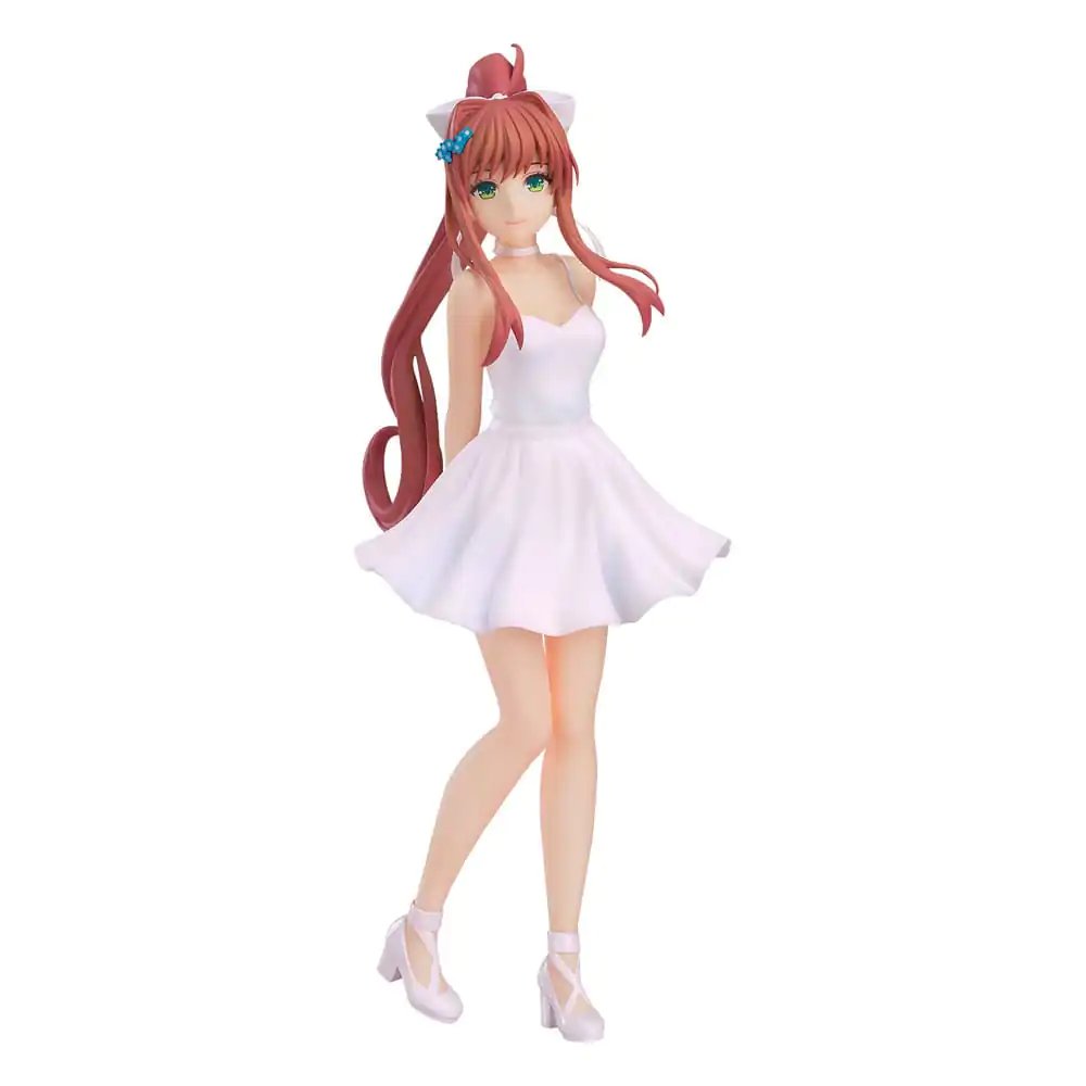 Doki Doki Literature Club! Pop Up Parade Monika: White Dress Ver. PVC szobor figura 18 cm termékfotó