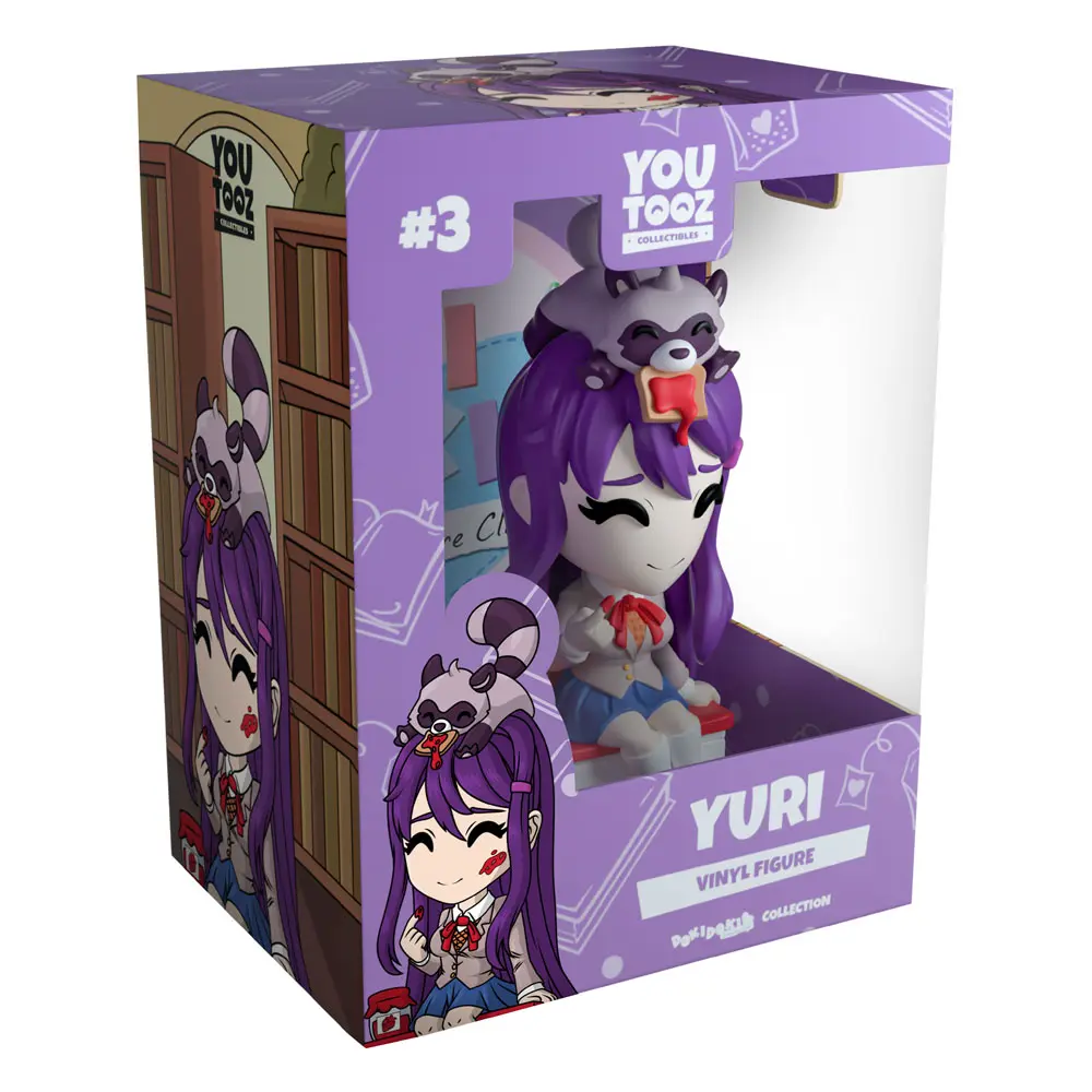 Doki Doki Literature Club! Yuri Vinyl figura 12 cm termékfotó