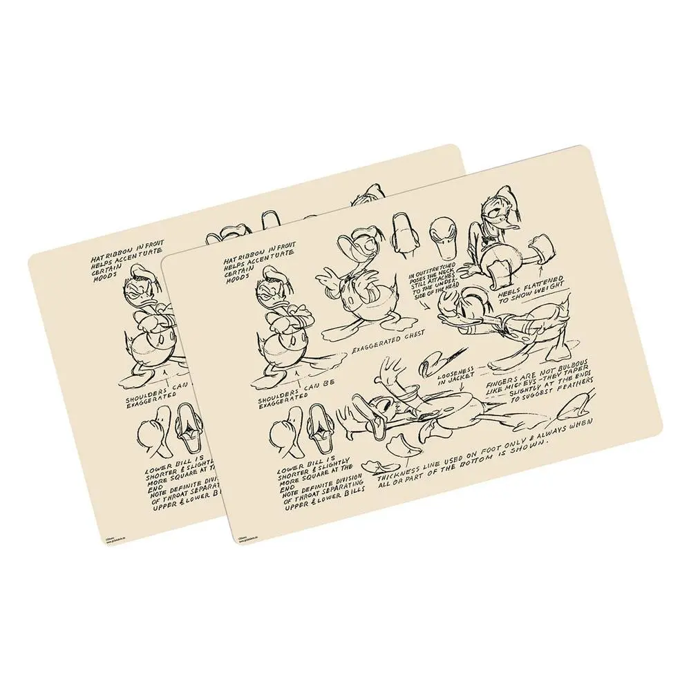 Donald Duck Lenticular Vintage alátét csomag termékfotó