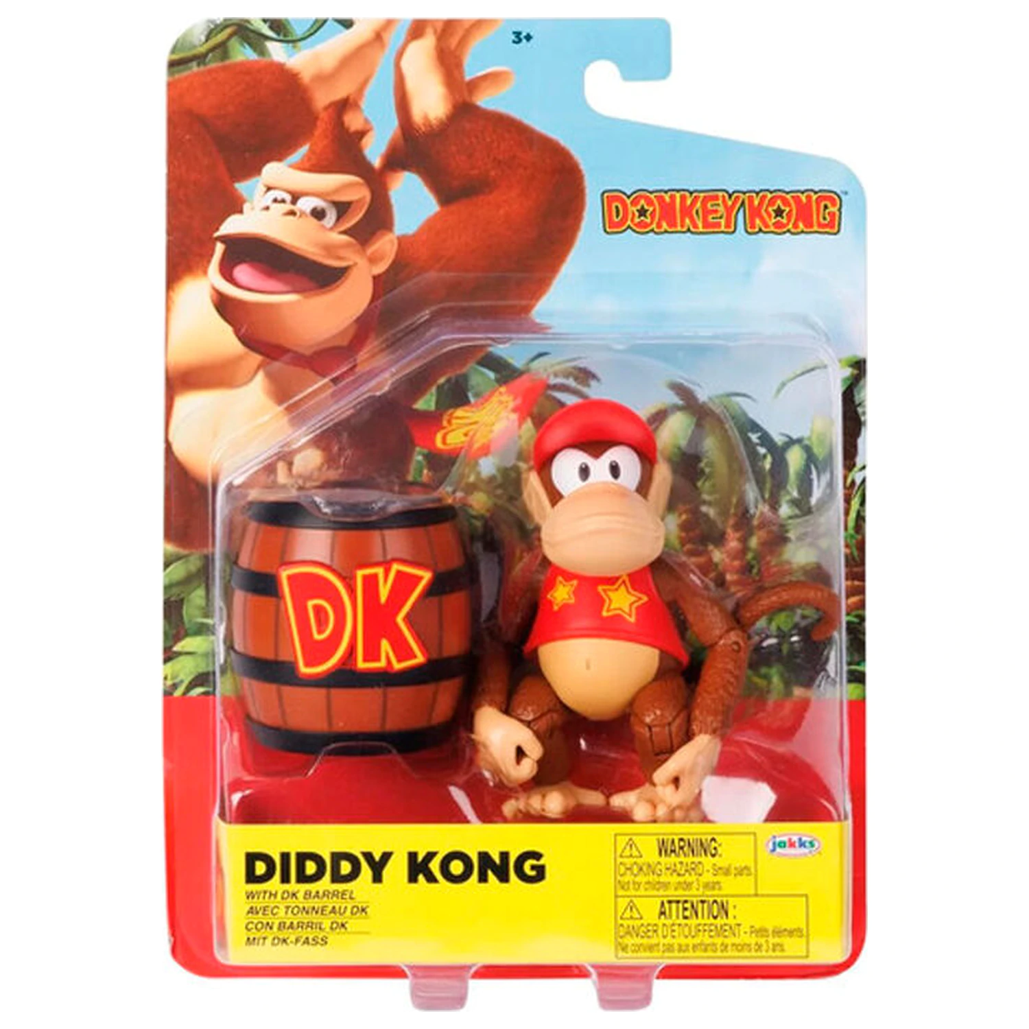 Donkey Kong Diddy Kong figura 10cm termékfotó