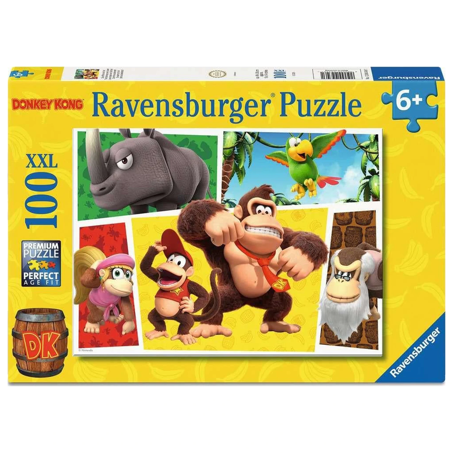Donkey Kong The Monkeys Are on the Loose! XXL puzzle 100 db-os termékfotó