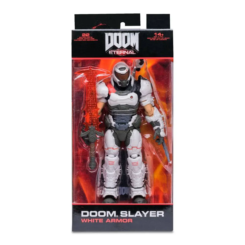 Doom Eternal Doom Slayer (White Armor) akciófigura 18 cm termékfotó