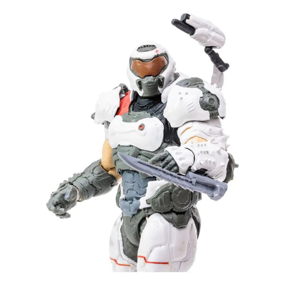 Doom Eternal Doom Slayer (White Armor) akciófigura 18 cm termékfotó