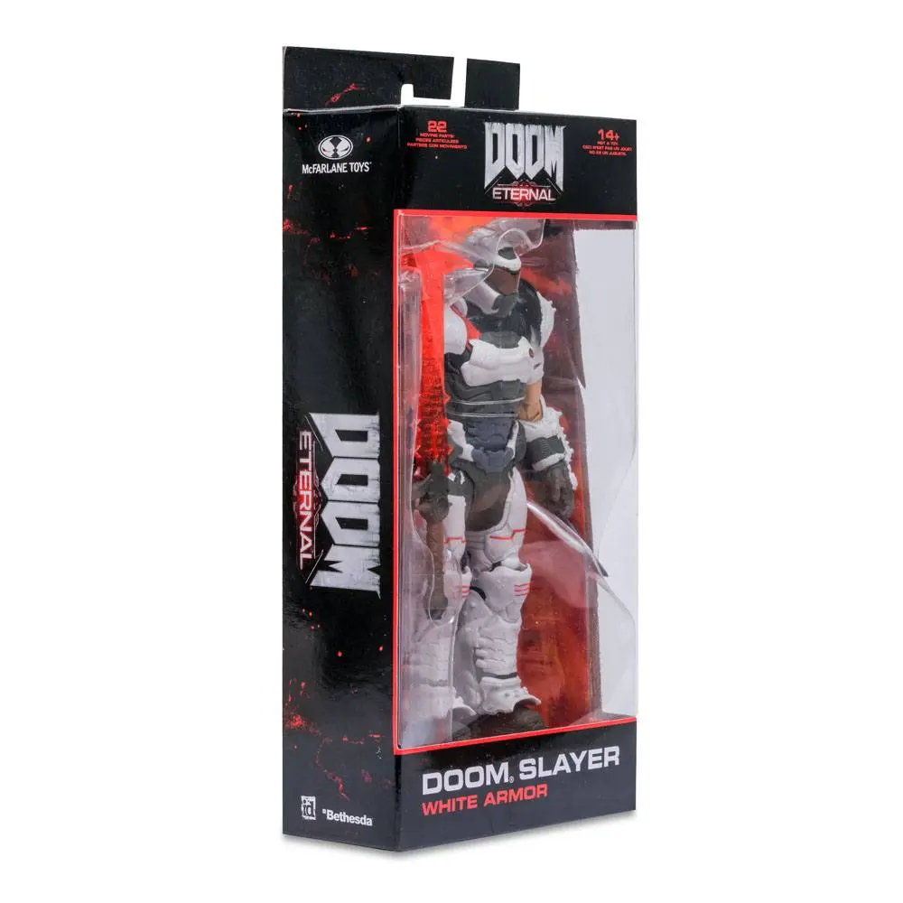 Doom Eternal Doom Slayer (White Armor) akciófigura 18 cm termékfotó