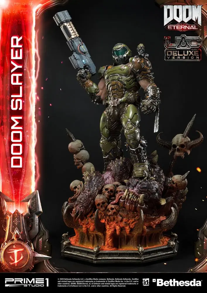 Doom Eternal Doom Slayer Deluxe Version szobor figura 110 cm termékfotó