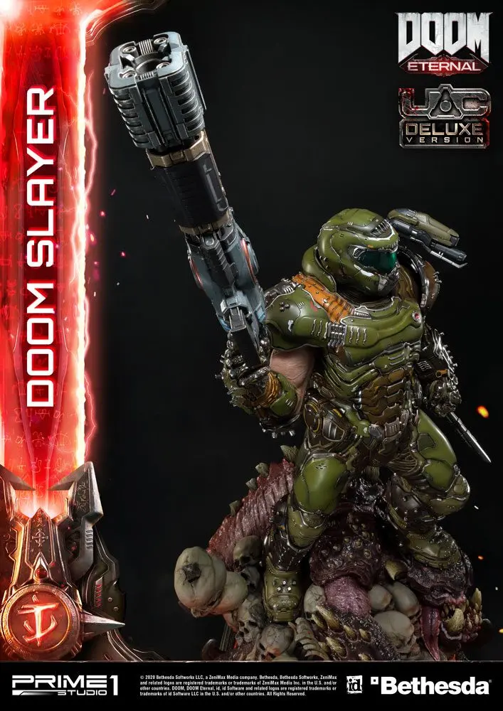 Doom Eternal Doom Slayer Deluxe Version szobor figura 110 cm termékfotó