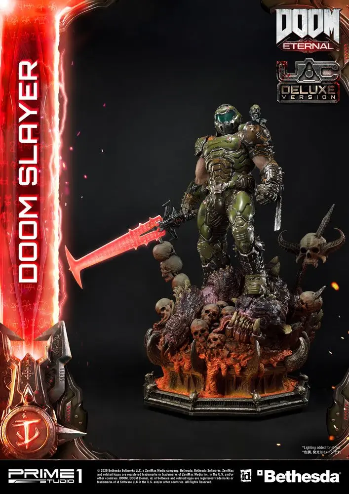 Doom Eternal Doom Slayer Deluxe Version szobor figura 110 cm termékfotó