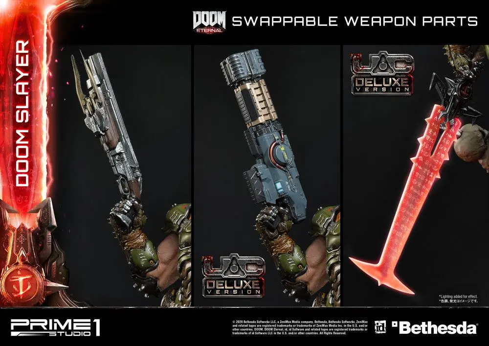 Doom Eternal Doom Slayer Deluxe Version szobor figura 110 cm termékfotó