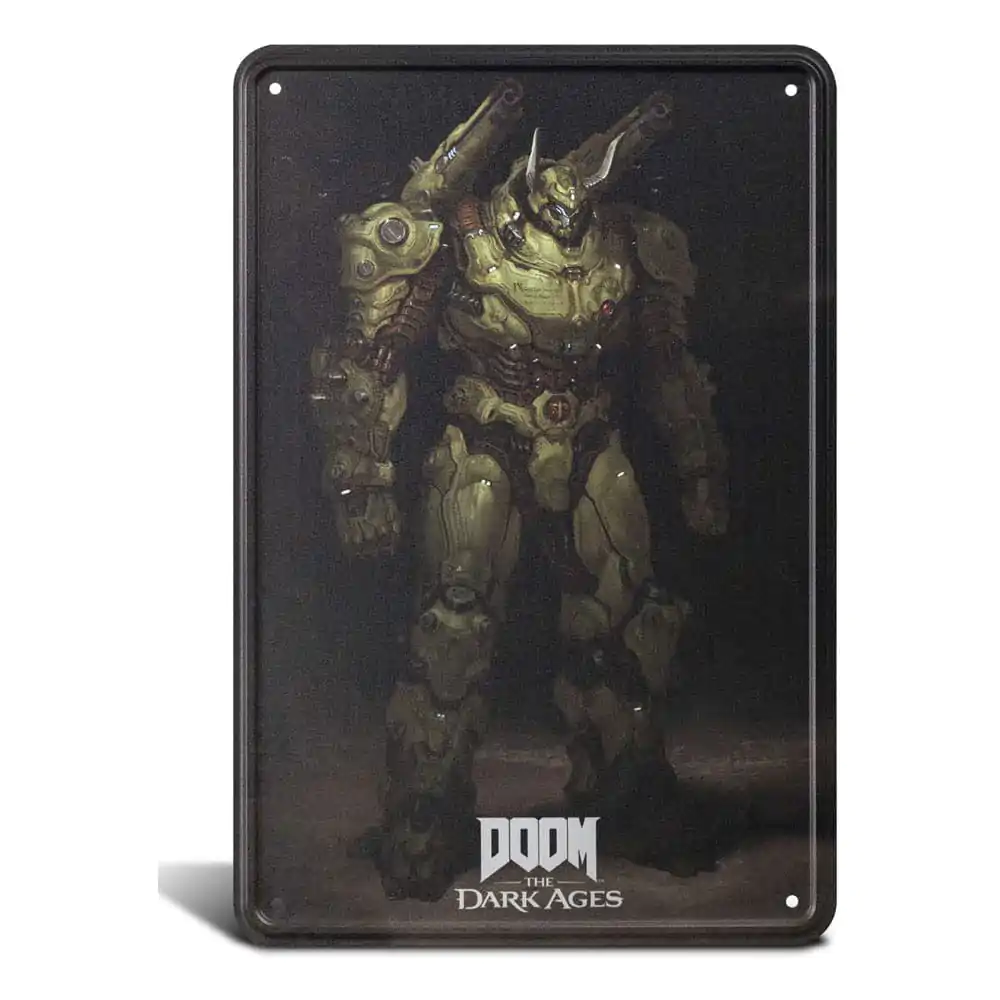 Doom The Dark Ages Atlan fém dekorációs tábla 20 x 30 cm termékfotó