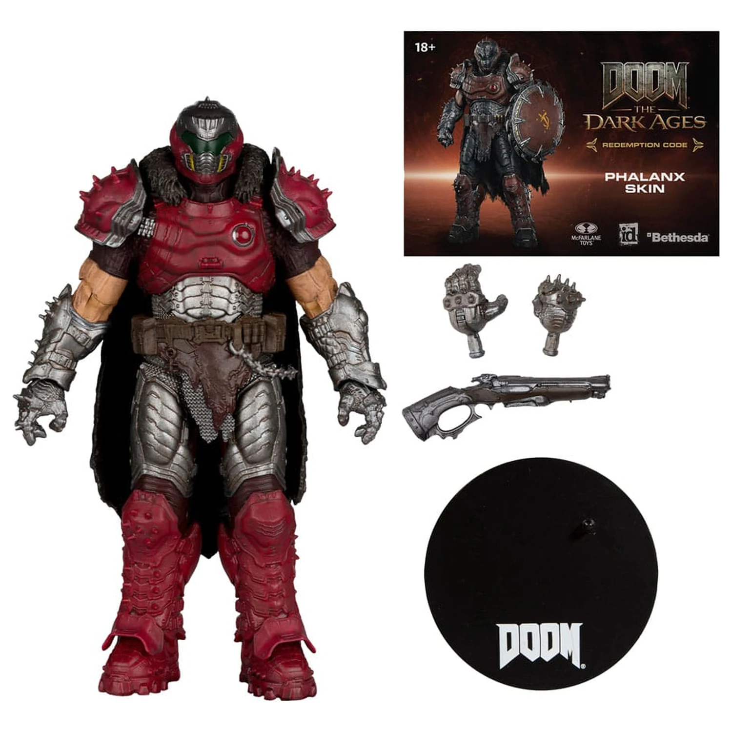 Doom: The Dark Ages Doom Slayer (Phalanx Skin) akciófigura 18 cm termékfotó