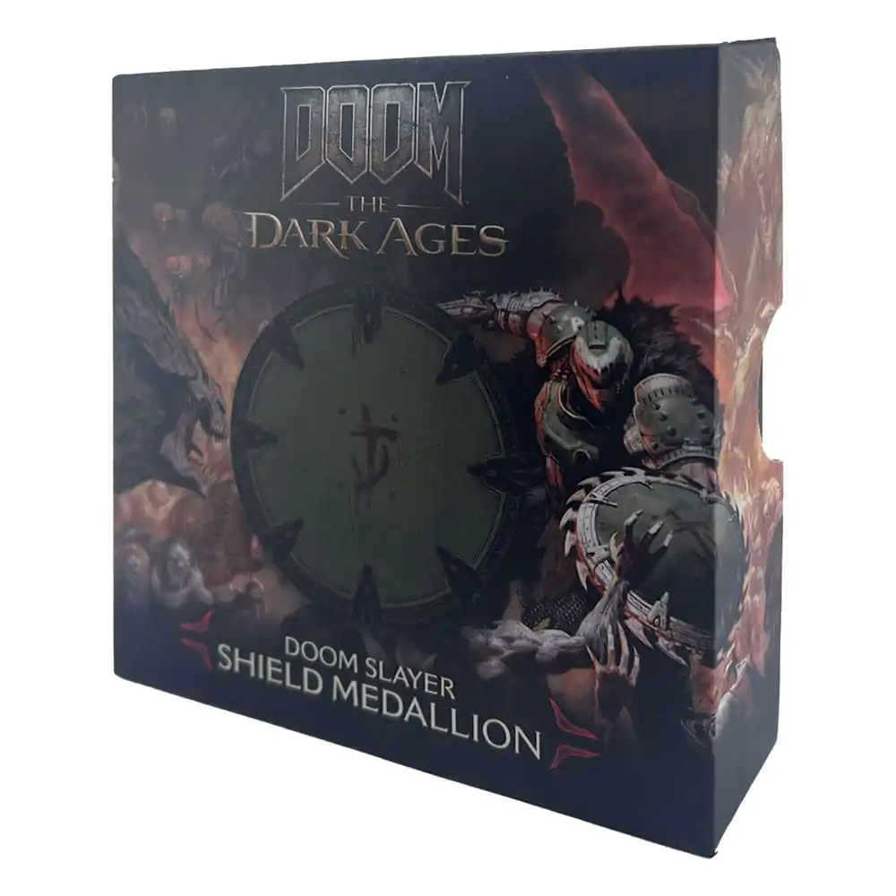 Doom: The Dark Ages Medallion Saw Shield termékfotó