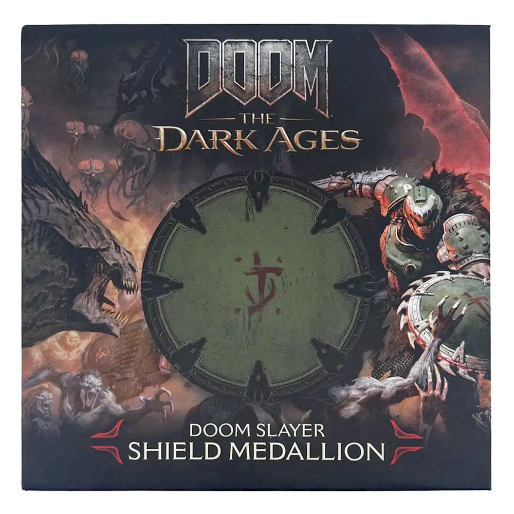 Doom: The Dark Ages Medallion Saw Shield termékfotó