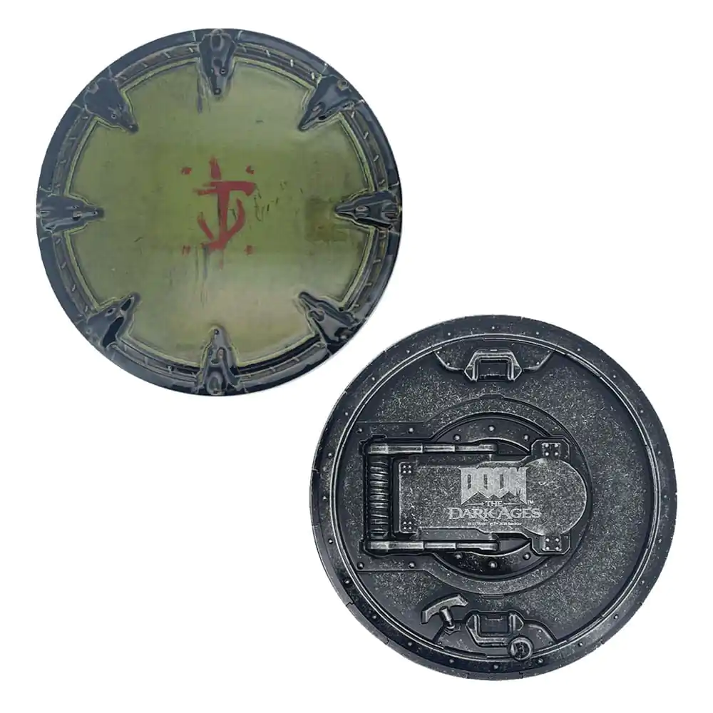 Doom: The Dark Ages Medallion Saw Shield termékfotó