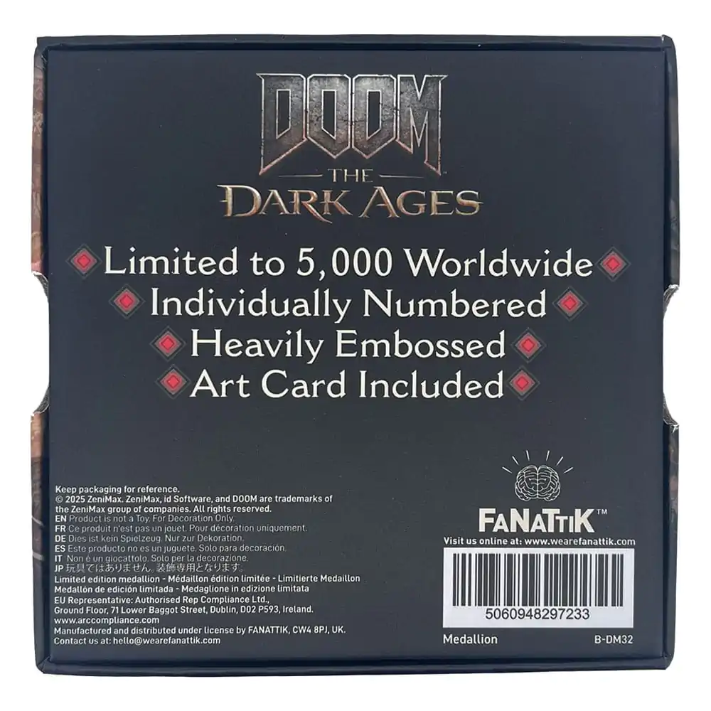 Doom: The Dark Ages Medallion Saw Shield termékfotó