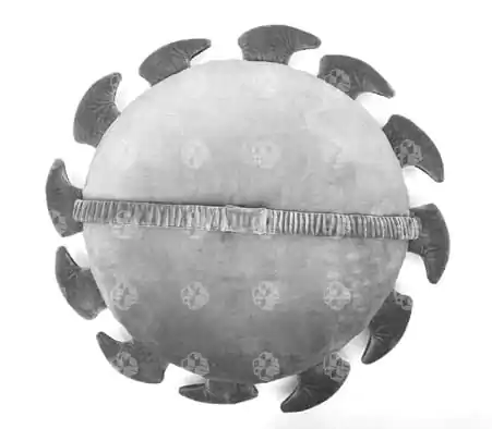 Doom The Dark Ages Shield Saw párna  termékfotó
