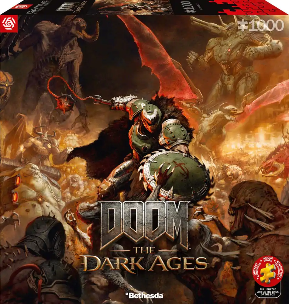 Doom The Dark Ages Slayer&#039;s Rag puzzle (1000 darab) termékfotó