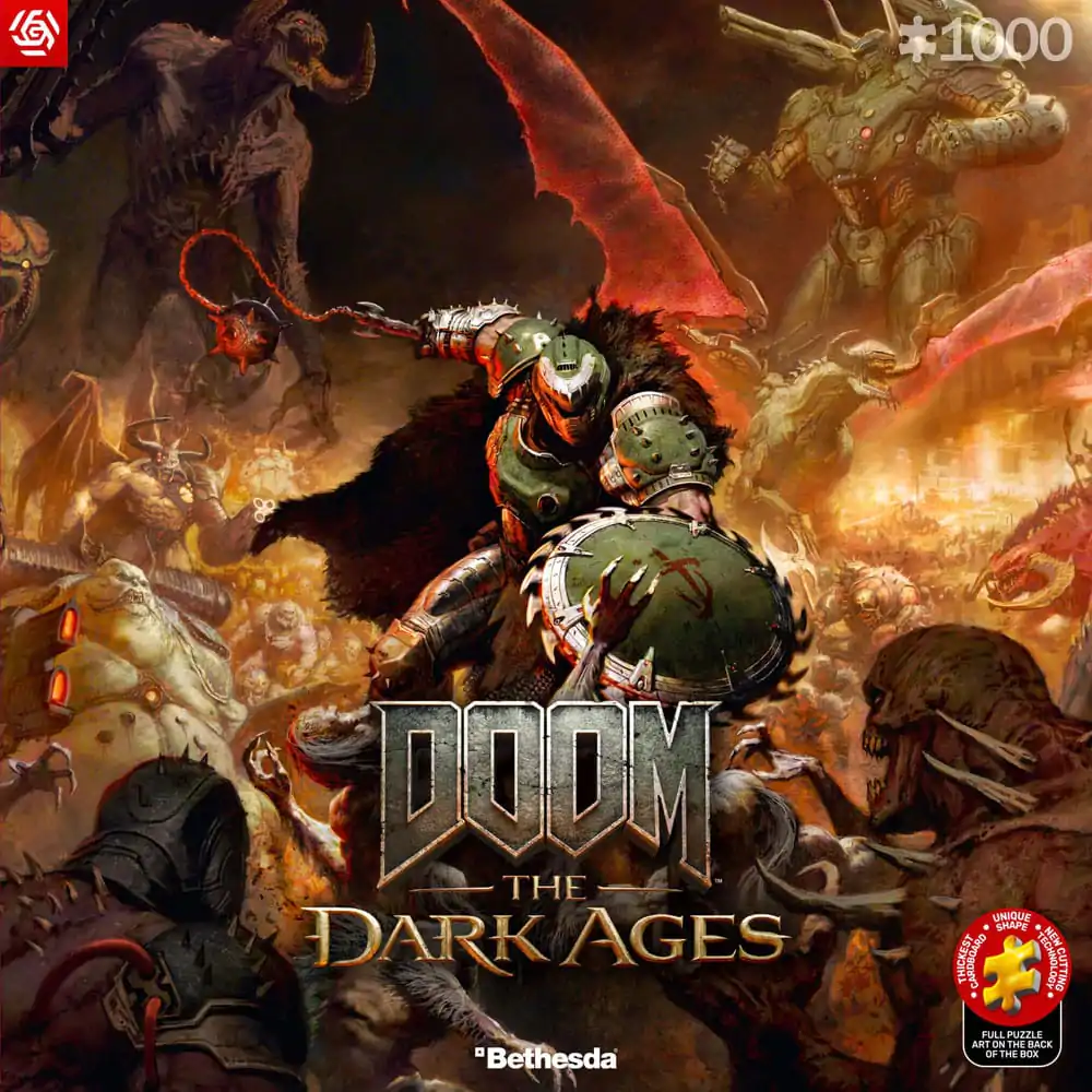 Doom The Dark Ages Slayer&#039;s Rag puzzle (1000 darab) termékfotó