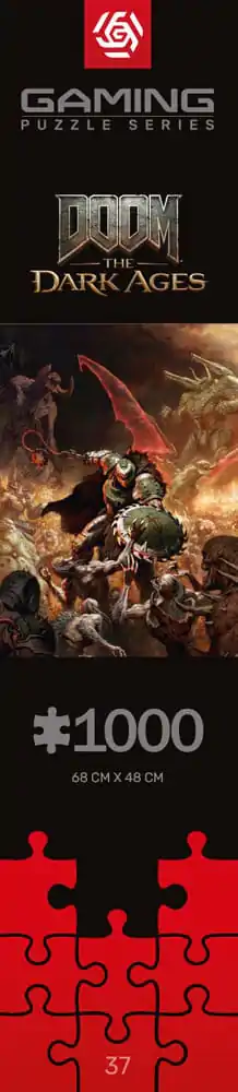 Doom The Dark Ages Slayer&#039;s Rag puzzle (1000 darab) termékfotó