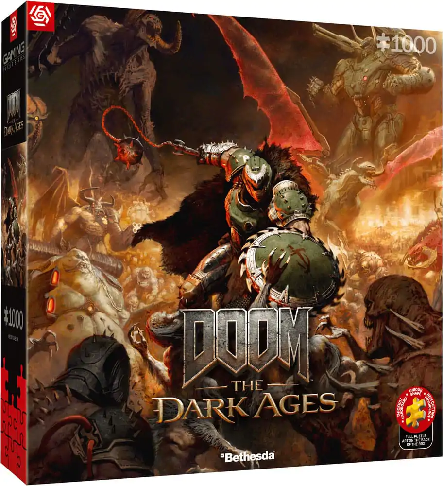 Doom The Dark Ages Slayer&#039;s Rag puzzle (1000 darab) termékfotó