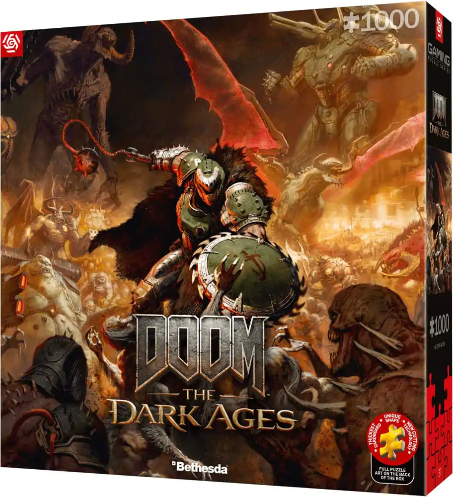 Doom The Dark Ages Slayer&#039;s Rag puzzle (1000 darab) termékfotó