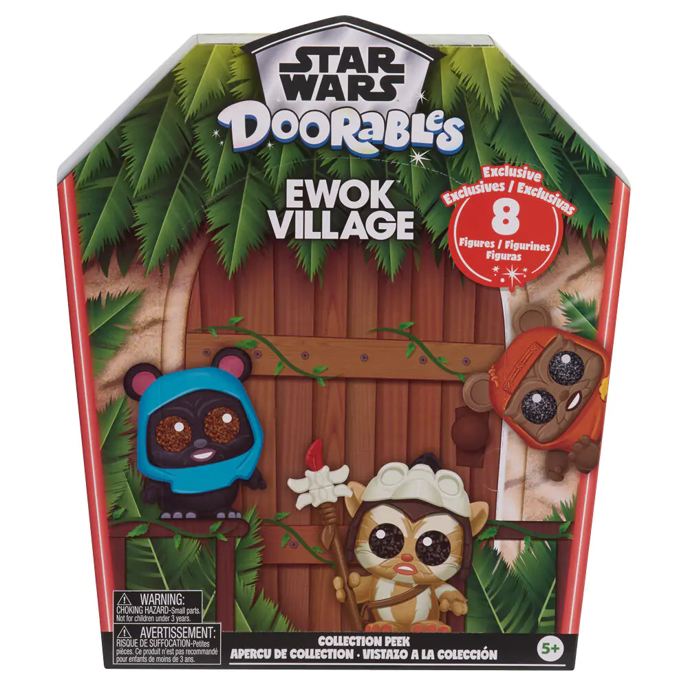 Doorables Star Wars Ewok Collection Peek 8 db-os figura csomag termékfotó