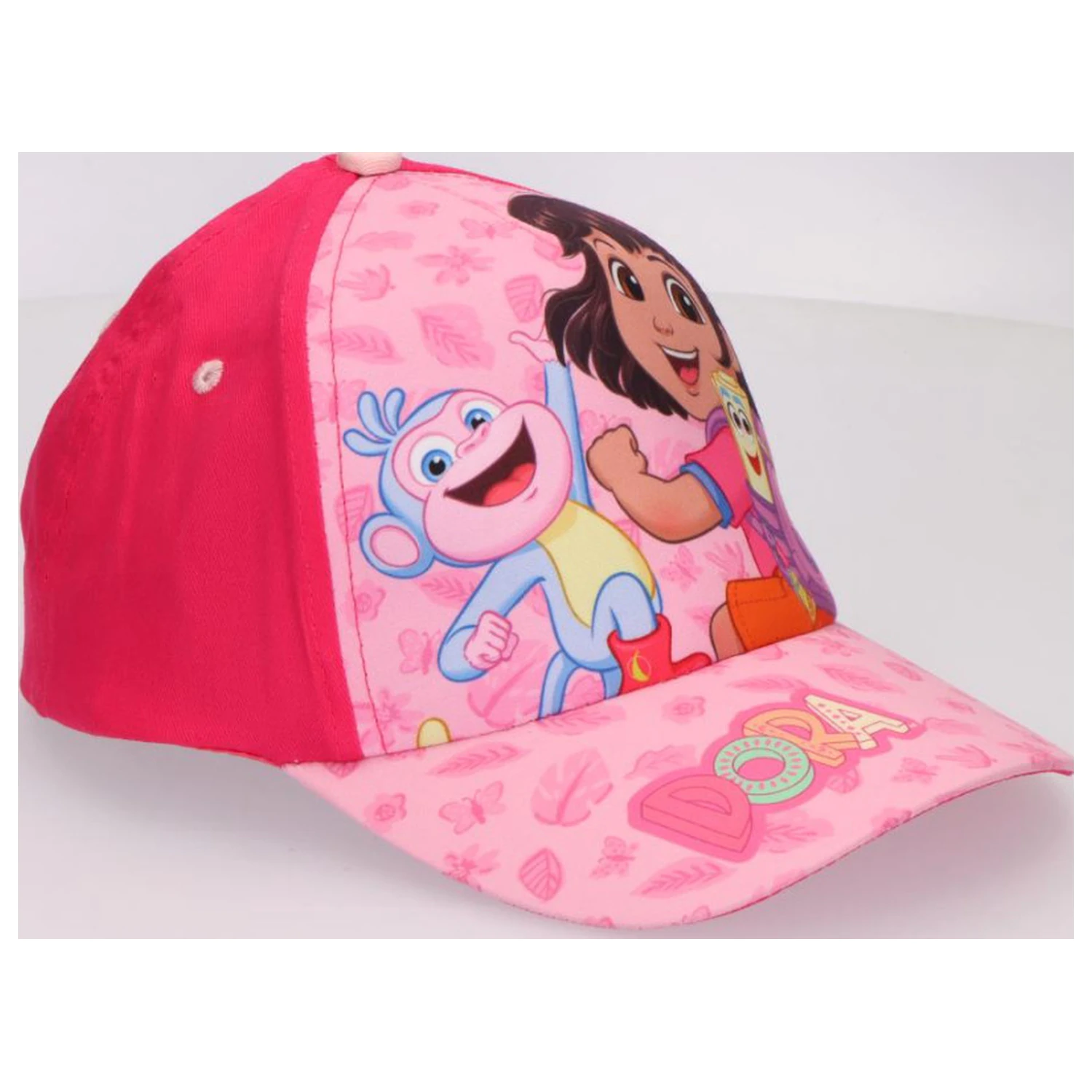 Dóra, a felfedező Pink napszemüveg és baseball sapka szett termékfotó