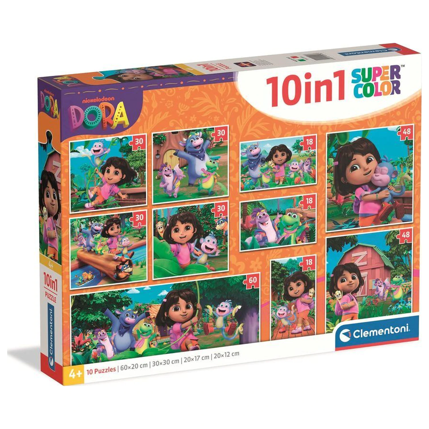 Dora The Explorer puzzle 10 In 1 termékfotó