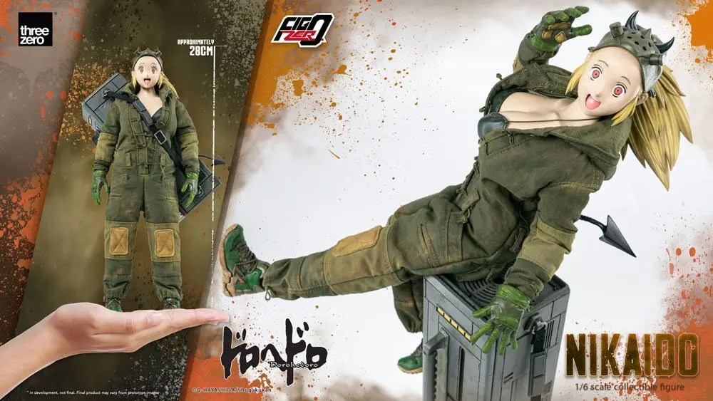 Dorohedoro FigZero 1/6 Nikaido akciófigura 28 cm termékfotó