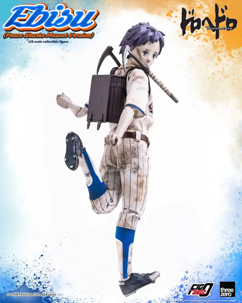 Dorohedoro FigZero akciófigura 1/6 Ebisu Peace Sharks Mascot Ver. 24 cm termékfotó