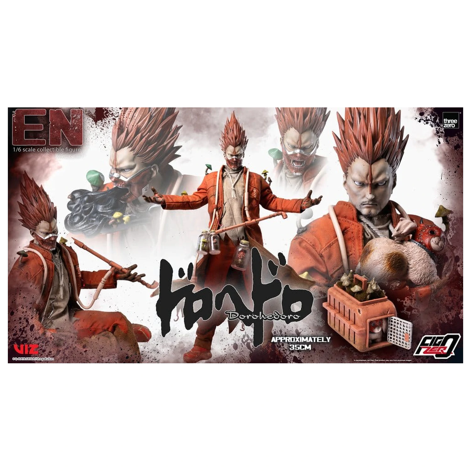 Dorohedoro FigZero akciófigura En 35 cm termékfotó