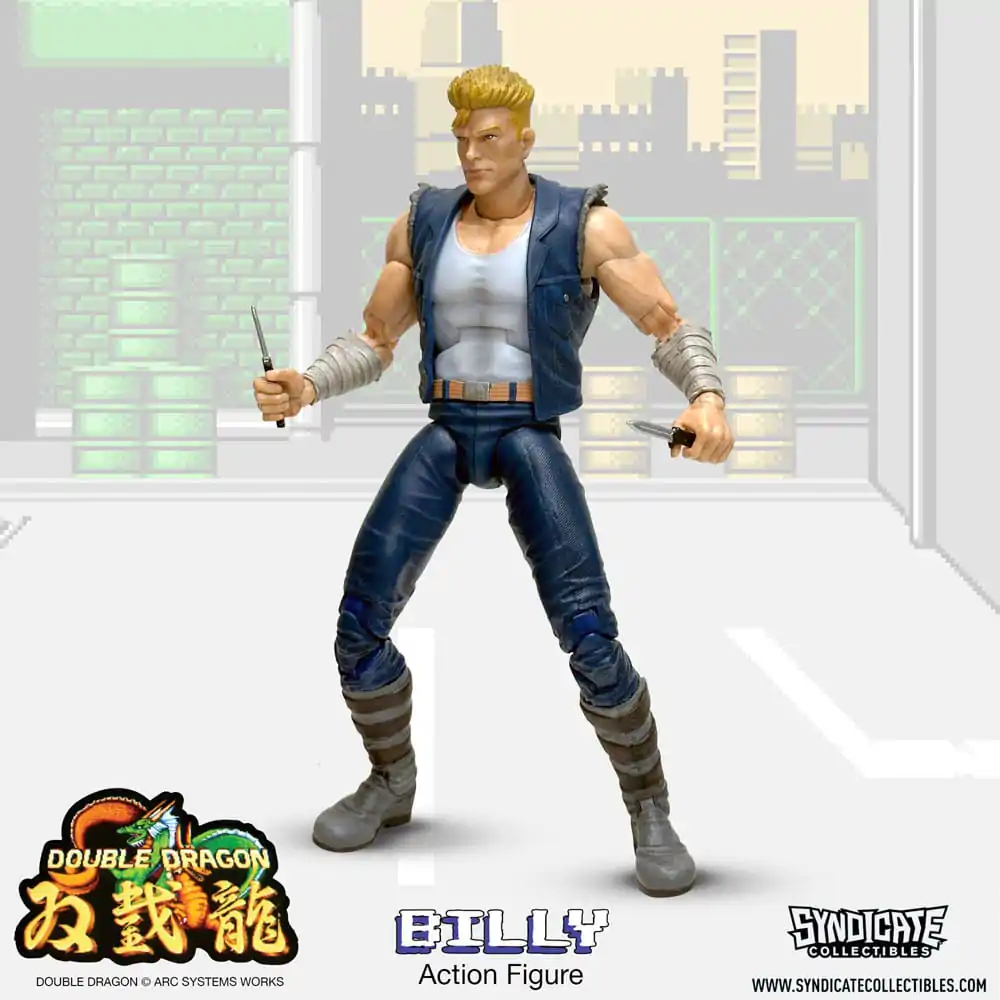 Double Dragon Deluxe 1/12 Billy akciófigura 18 cm termékfotó