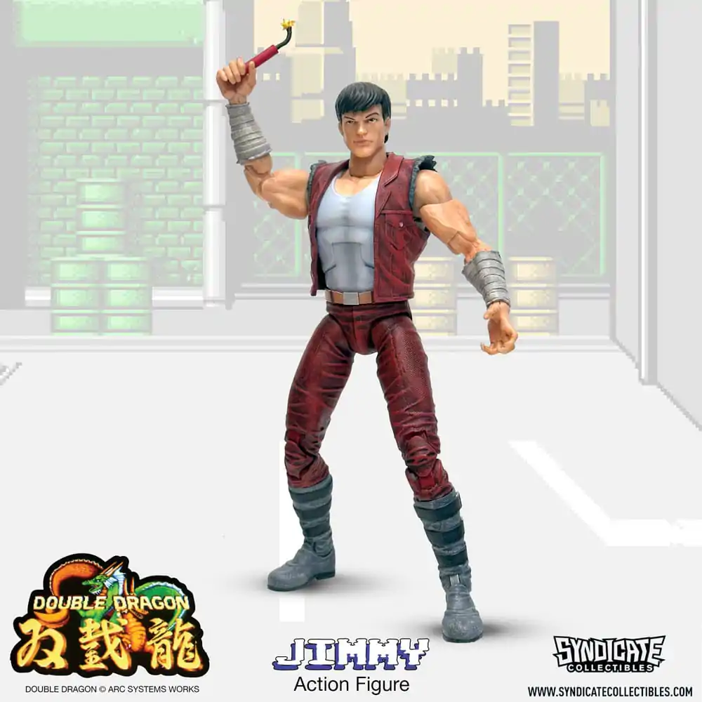 Double Dragon Deluxe 1/12 Jimmy akciófigura 18 cm termékfotó