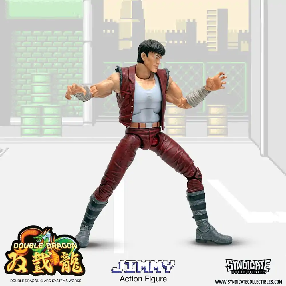 Double Dragon Deluxe 1/12 Jimmy akciófigura 18 cm termékfotó