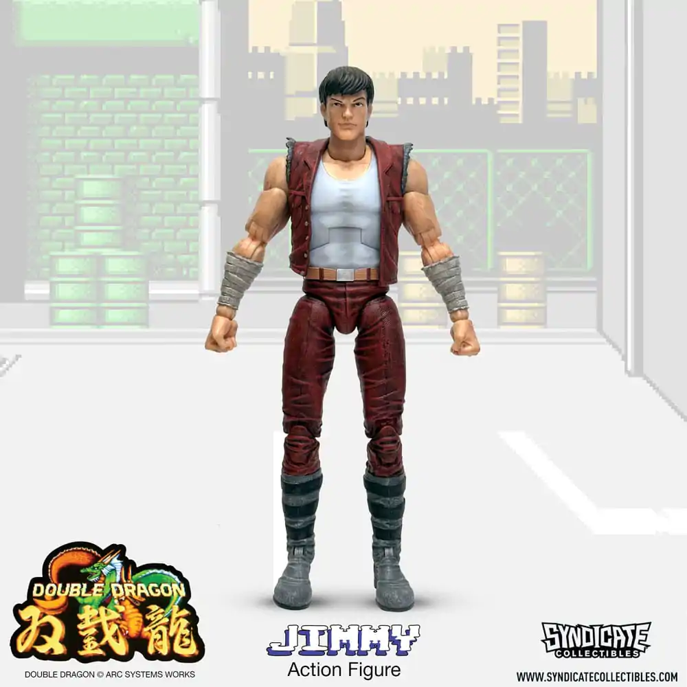 Double Dragon Deluxe 1/12 Jimmy akciófigura 18 cm termékfotó