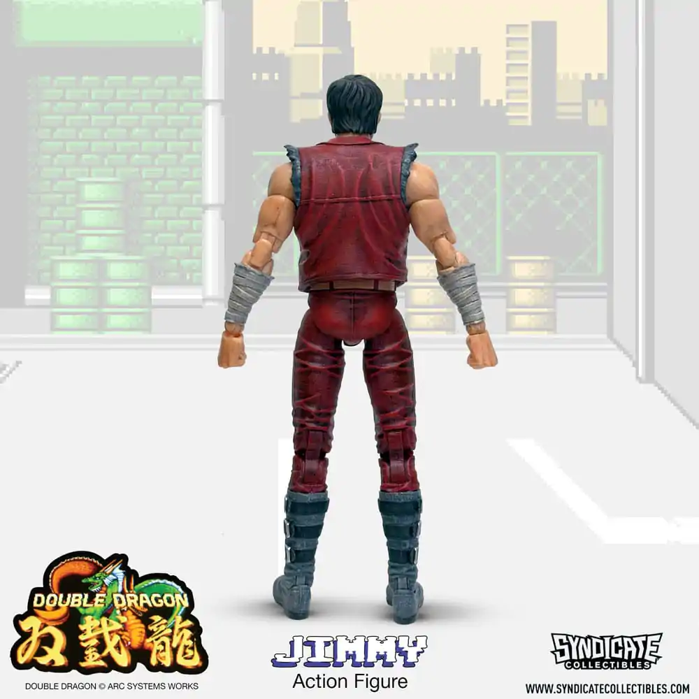 Double Dragon Deluxe 1/12 Jimmy akciófigura 18 cm termékfotó