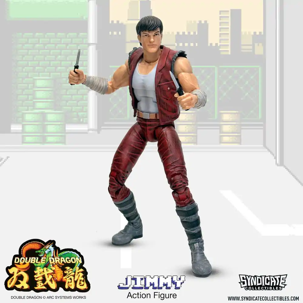 Double Dragon Deluxe 1/12 Jimmy akciófigura 18 cm termékfotó