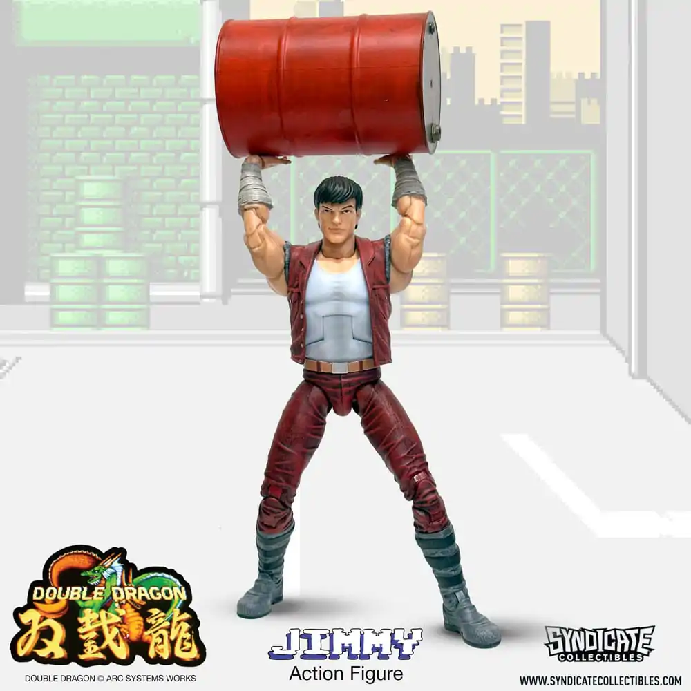 Double Dragon Deluxe 1/12 Jimmy akciófigura 18 cm termékfotó