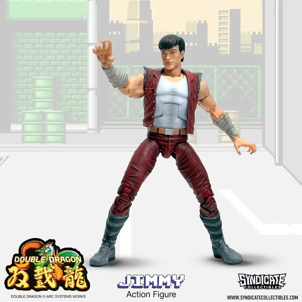 Double Dragon Deluxe 1/12 Jimmy akciófigura 18 cm termékfotó