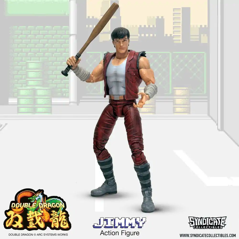 Double Dragon Deluxe 1/12 Jimmy akciófigura 18 cm termékfotó