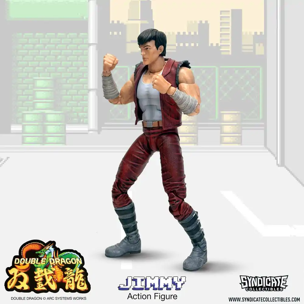 Double Dragon Deluxe 1/12 Jimmy akciófigura 18 cm termékfotó