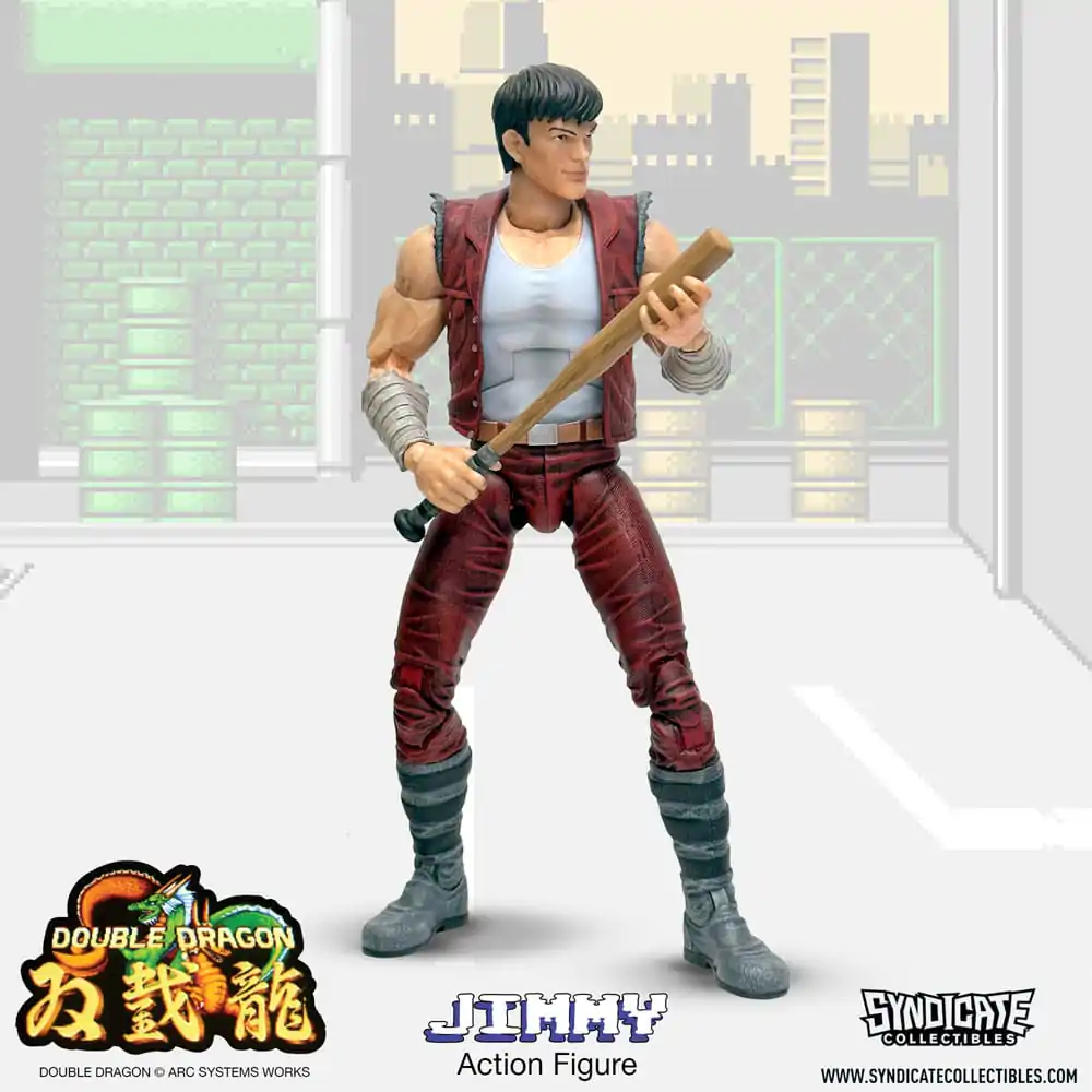 Double Dragon Deluxe 1/12 Jimmy akciófigura 18 cm termékfotó