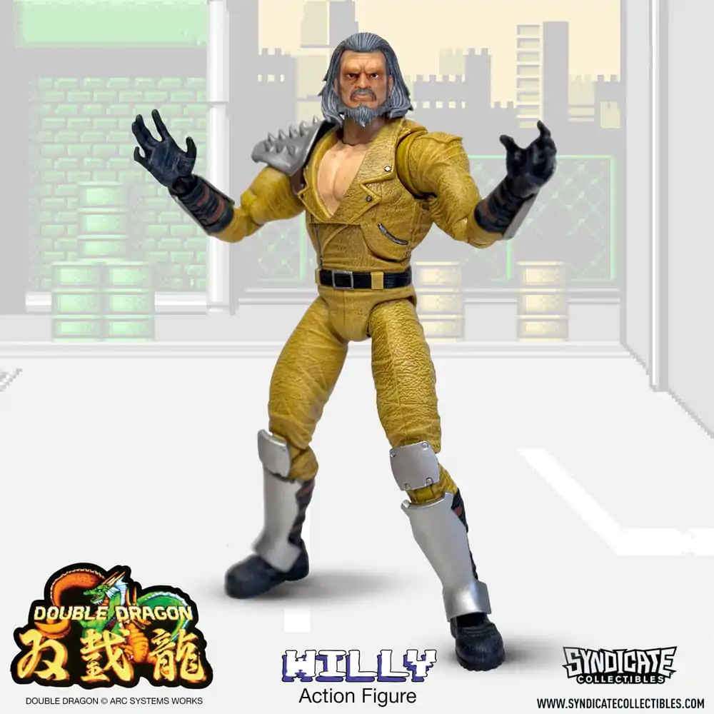 Double Dragon Deluxe 1/12 Willy akciófigura 18 cm termékfotó