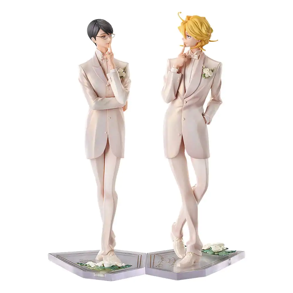 Doukyusei 1/7 Hikaru Kusakabe &amp; Licht Sajo: Wedding Ver. 2 db-os PVC szobor figura csomag 24 cm termékfotó