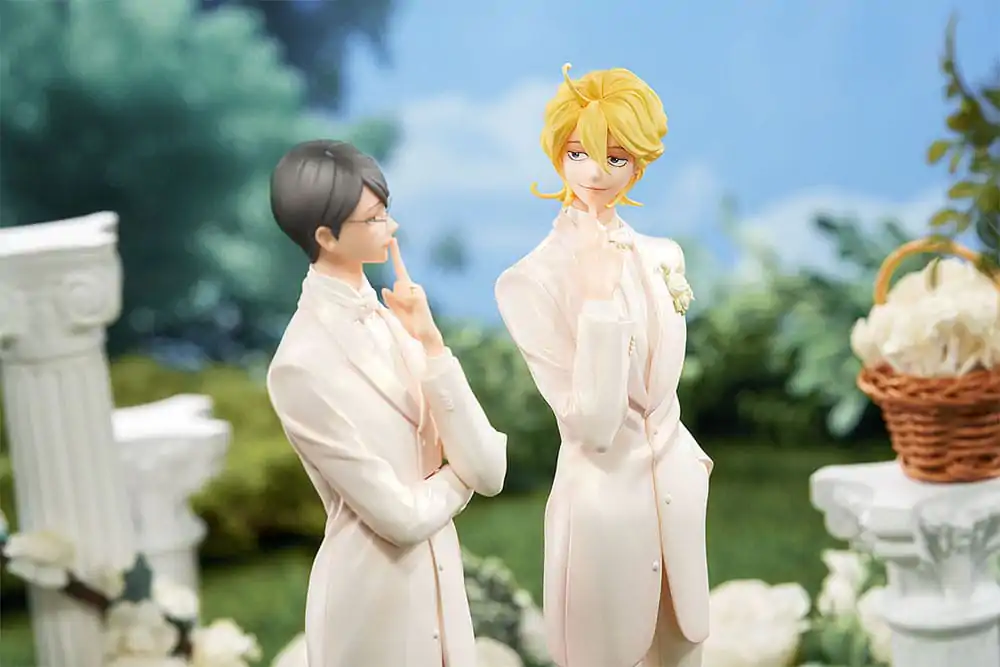Doukyusei 1/7 Hikaru Kusakabe &amp; Licht Sajo: Wedding Ver. 2 db-os PVC szobor figura csomag 24 cm termékfotó