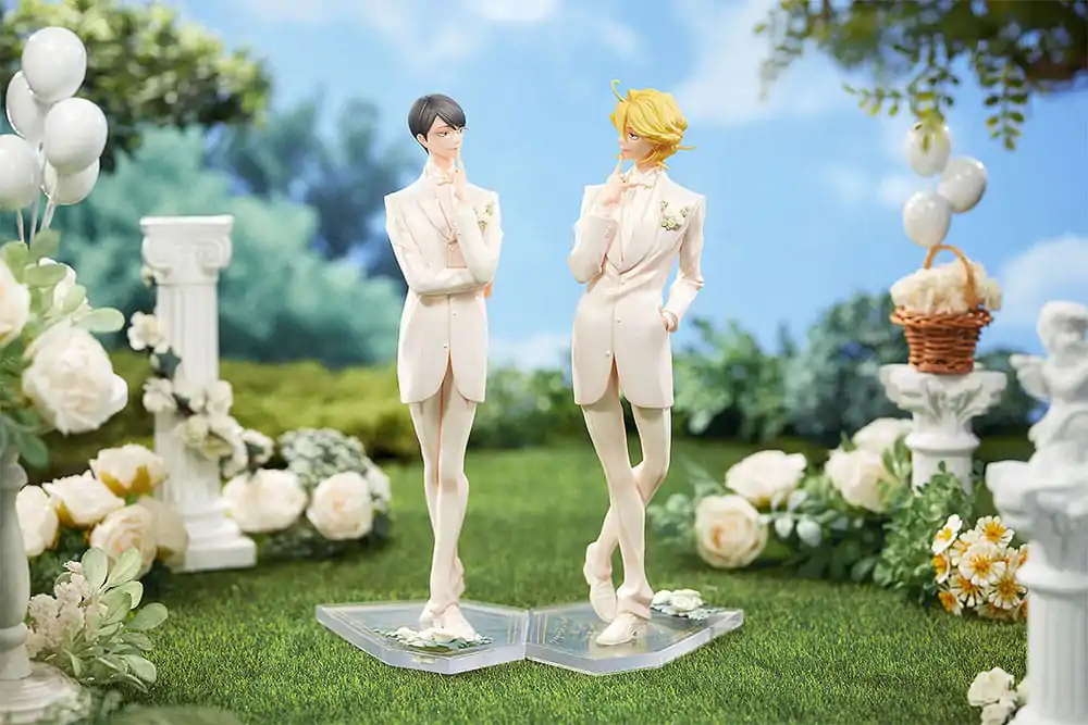 Doukyusei 1/7 Hikaru Kusakabe &amp; Licht Sajo: Wedding Ver. 2 db-os PVC szobor figura csomag 24 cm termékfotó